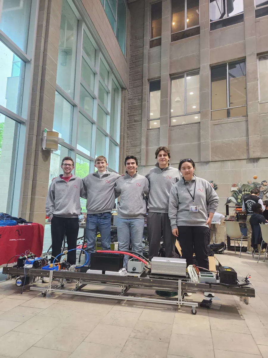 Cornell Hyperloop at competition